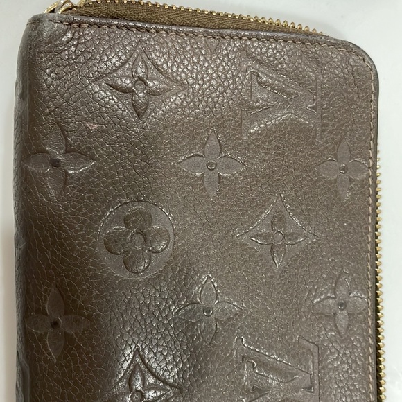 Louis Vuitton Empreinte Zippy Wallet Dark Putty/Brown - Picture 2 of 8